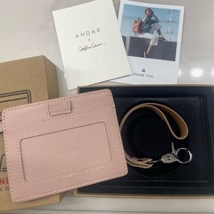 Andar Denner wallet in blush.  New/never used.